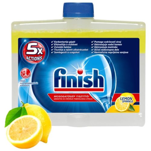 Finish mosogatógép tisztító 250 ml Lemon