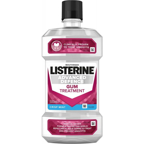 Listerine szájvíz 500 ml Professional Gum Therapy Crisp Mint