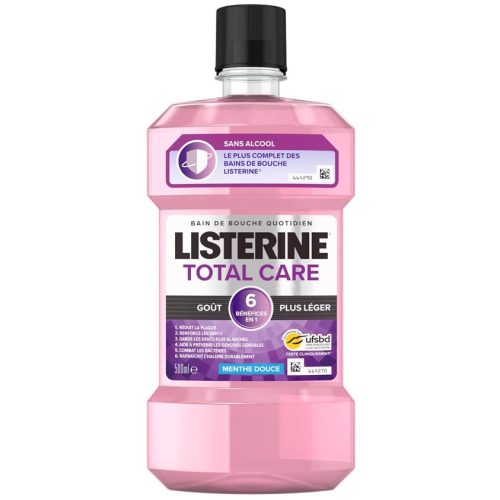 Listerine szájvíz 500 ml Total Care Sweet Menthol 6in1