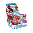 Szívecskés tartó csokis keksszel 5,5g - Disney Mix