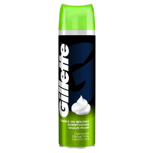 Gillette borotvahab 200 ml Regular Lemon Lime/Limetten