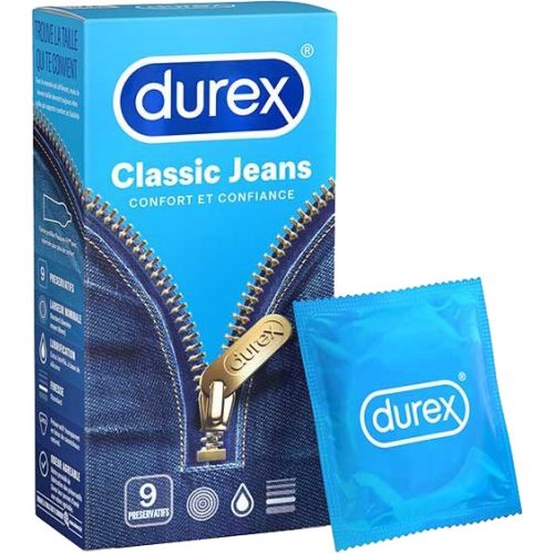 Durex óvszer 9 db Jeans
