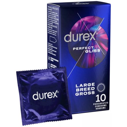 Durex óvszer 10 db Perfect Gliss