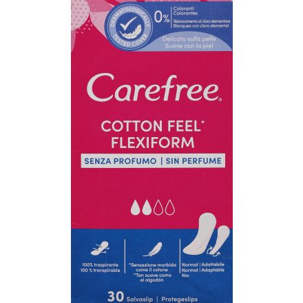 Carefree tisztasági betét 30 db Cotton Flexiform