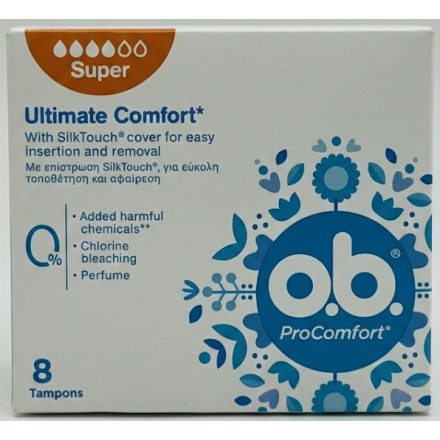 O.b. tampon 8 db ProComfort Super