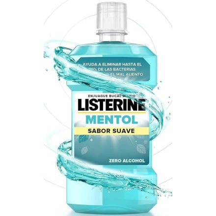 Listerine szájvíz 500 ml Menthol Zero Alcohol