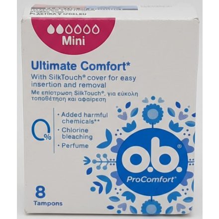 O.b. tampon 8 db ProComfort Mini