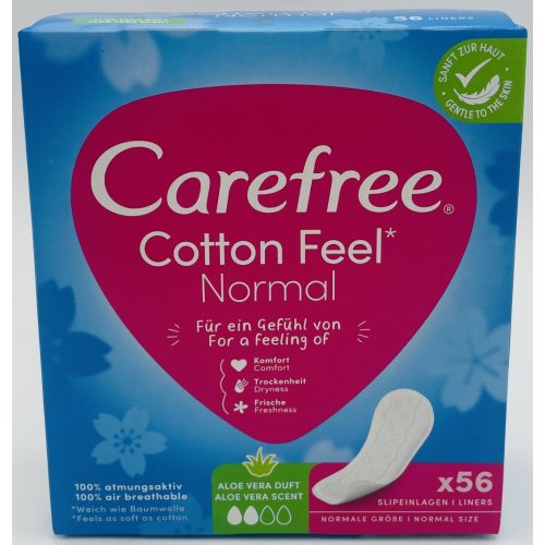 Carefree tisztasági betét 56 db Aloe