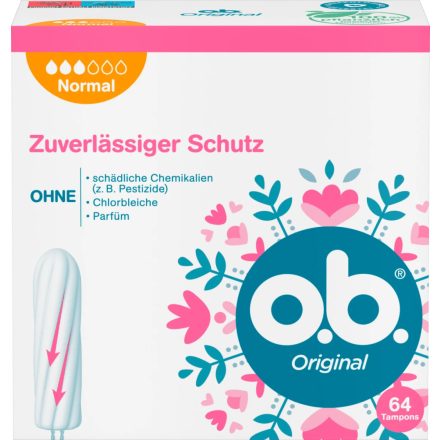 O.b. tampon 64 db Original Normal