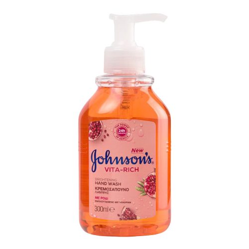 Johnson's folyékony szappan pumpás 300 ml Pomegranate
