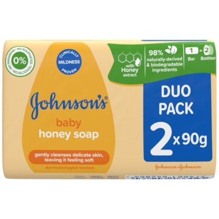 Johnson's Baby szappan 2x90 g Honey