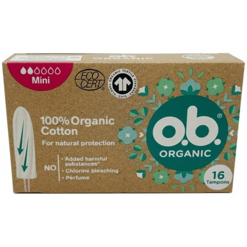 O.B. tampon 16 db Organic Mini
