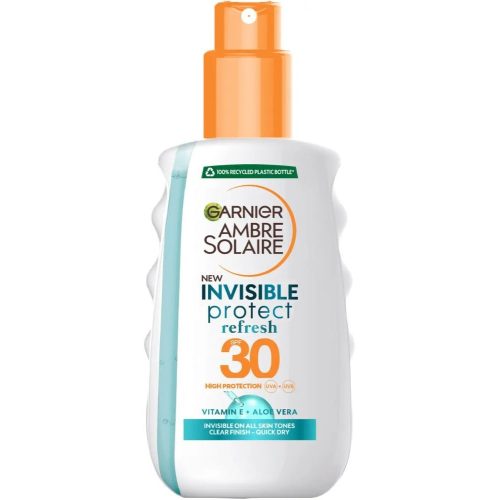   Garnier Ambre Solaire napolaj pumpás FF 30 200 ml Clear Protect
