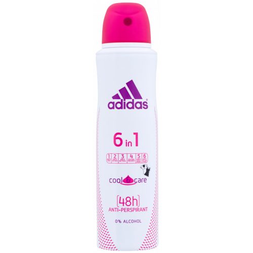 Adidas dezodor 150 ml Cool&Care 48h 6in1 0%Alcohol