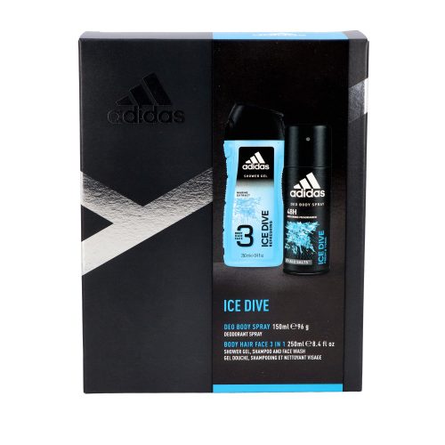 Adidas ajándékcsomag férfi Ice Dive deo 150 ml+tusfürdő 250 ml