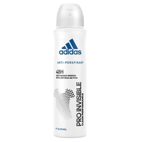 Adidas dezodor 150 ml Pro Invisible 0% Alcohol