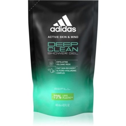 Adidas tusfürdő utántöltő férfi 400 ml Deep Clean