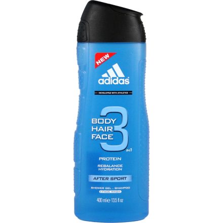 Adidas tusfürdő férfi 400 ml 3in1 After Sport