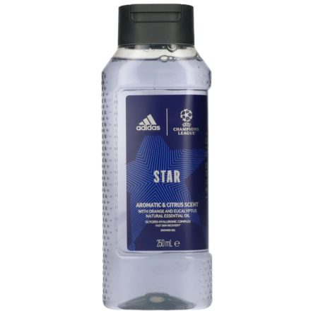 Adidas tusfürdő férfi 250 ml 2in1 Champions League Star