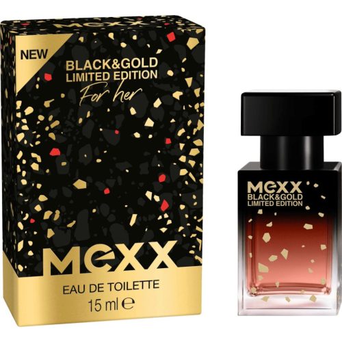 Mexx EDT 15 ml Black&Gold Limited Edition For Her