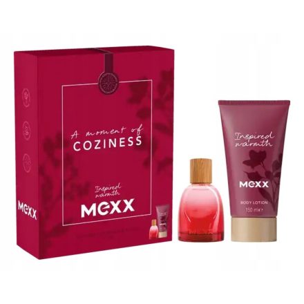 Mexx ajándékcsomag Inspired Warmth her EDP 30 ml+Testápoló 150 ml