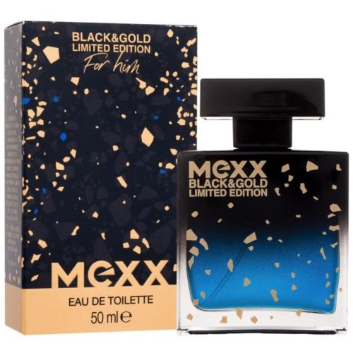Mexx EDT 50 ml Black&Gold For Him