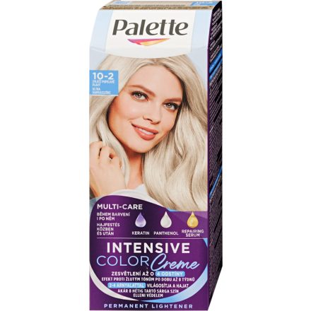 Palette krémhajfesték 2x50ml Intensive Color Cream Ultra Hamvasszőke A10
