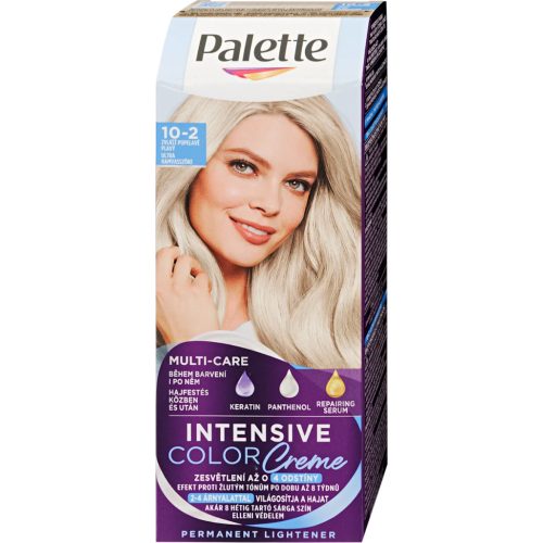   Palette krémhajfesték 2x50ml Intensive Color Cream Ultra Hamvasszőke A10