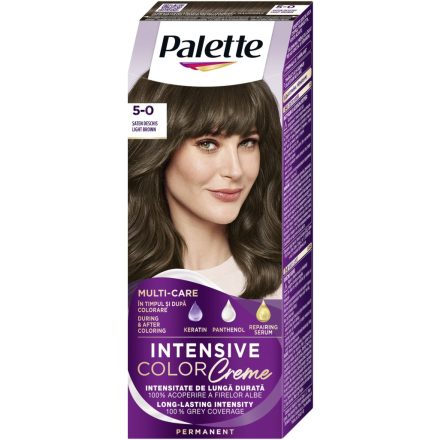 Palette krémhajfesték 2x50ml Intensive Color Cream Világos Barna N4