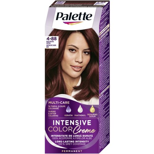   Palette krémhajfesték 2x50ml Intensive Color Cream Intenzív Sötétvörös RF3