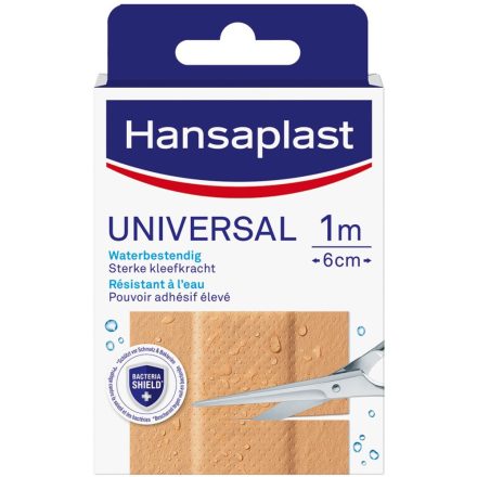 Hansaplast ragtapasz vágható 1 m x 6 cm Universal Vízálló