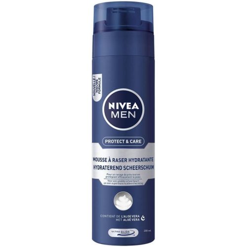 Nivea borotvahab 200 ml Protect&Care Hydratante