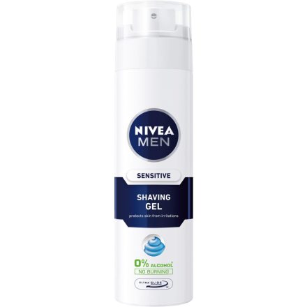 Nivea borotvagél férfi 200 ml Sensitive