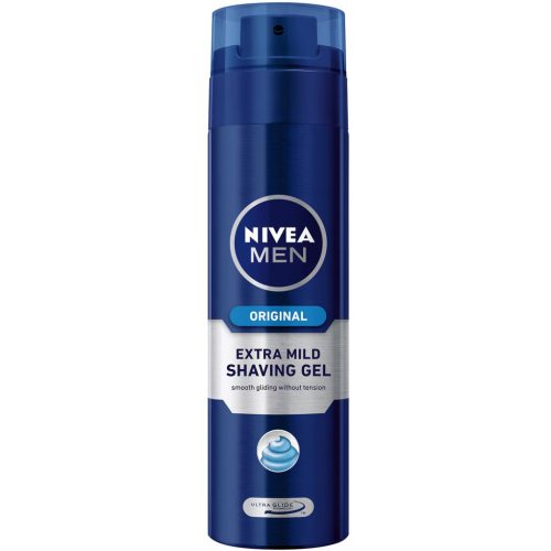 Nivea borotvagél férfi 200 ml Protect&Care Aloe Vera