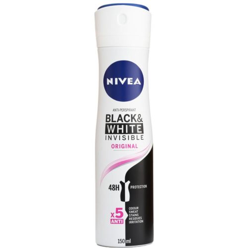 Nivea dezodor 150 ml Invisible B&W Clear