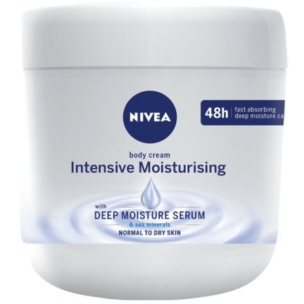 Nivea testápoló krém tégelyes 400 ml Intensive Moisturising