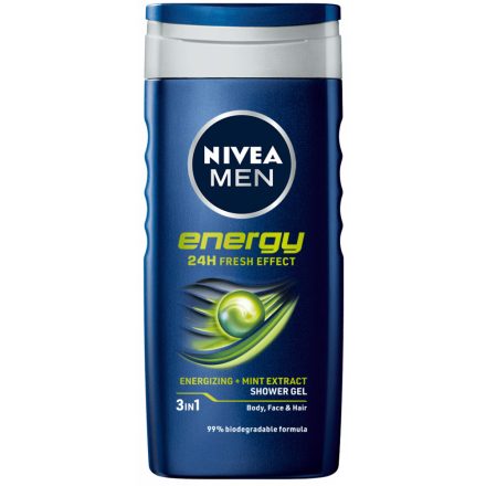 Nivea tusfürdő férfi 500 ml Energy 3in1