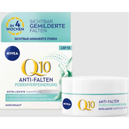 Nivea arckrém tégelyes 50 ml Q10 Power Anti-Wrinkle nappali