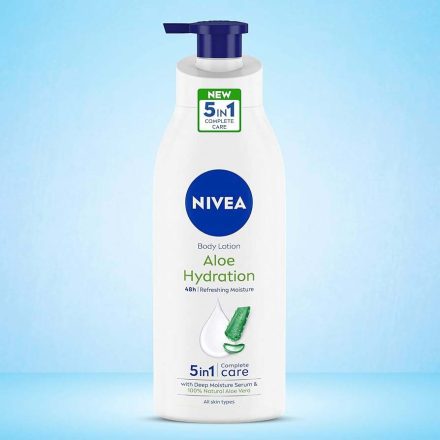 Nivea testápoló pumpás 500 ml Aloe Idratante