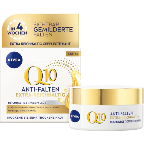 Nivea arckrém tégelyes 50 ml Q10 Anti-wrinkle nappali