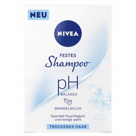 Nivea sampon szappan 75 g PH Balance Almond Milk
