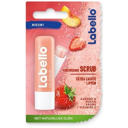 Labello radírozó ajakápoló 4,8 g Strawberry and Peach