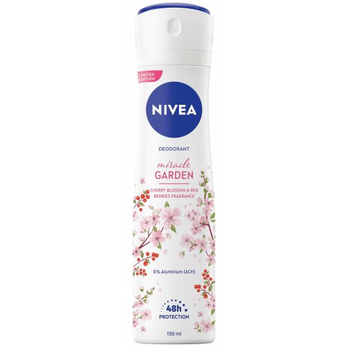 Nivea dezodor 150 ml Miracle Garden Cherry&Red Berries 0%