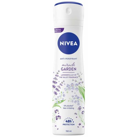 Nivea dezodor 150 ml Miracle Garden Lavender&Lily 0% Alcohol