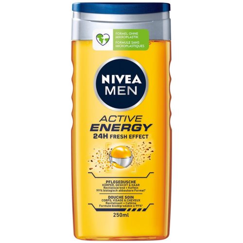 Nivea tusfürdő férfi 250 ml Active Energy
