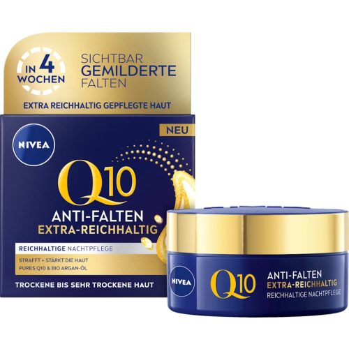 Nivea arckrém tégelyes 50 ml Q10 Anti-Wrinkle éjszakai