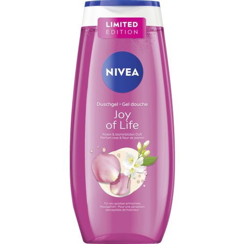 Nivea tusfürdő 250 ml Joy of Life Parfum Rose&Jasmin Flower