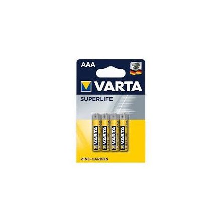 Varta elem AAA 4 db-os Superlife