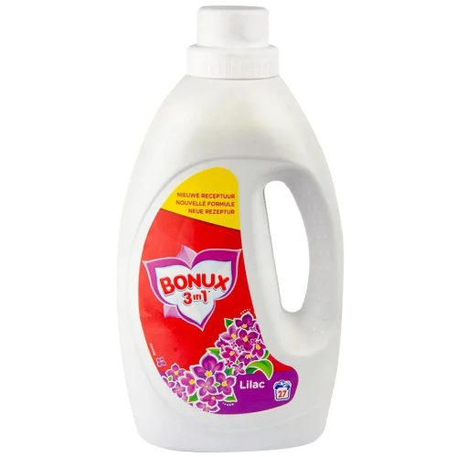 Bonux folyékony mosószer 27 mosás 1,485 l 3in1 Lilac