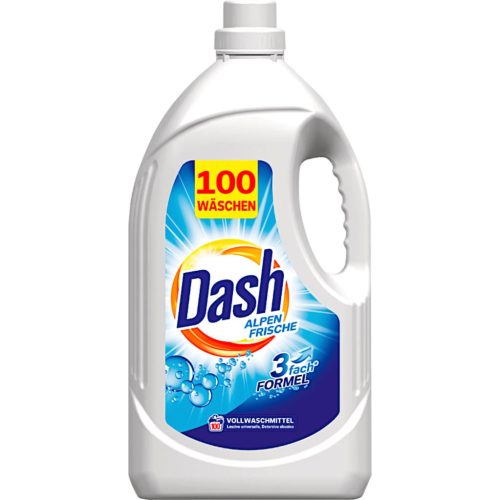 Dash folyékony mosószer 100 mosás 5 l Alpine Fresh